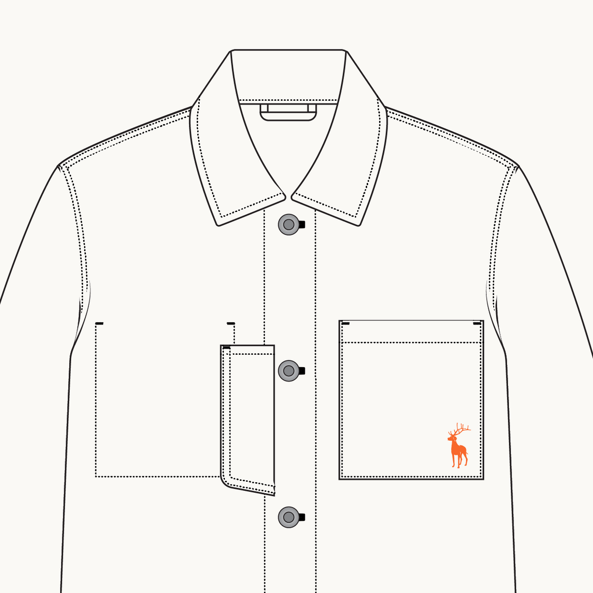 Chore coat elkdog workwear